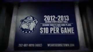 20122013 Georgetown Basketball Commercial [upl. by Eentruoc108]