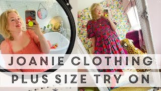 Joanie clothing plus size try on amp review Plus 15 discount code [upl. by Harelda]