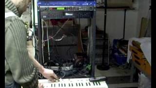 Casio MT40  Demo of distortion Sleng Teng Riddim  Rock Preset [upl. by Cain]