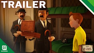 Tintin Reporter  Les Cigares du Pharaon  Reveal Trailer FR  TintinImaginatio  Pendulo  Microids [upl. by Doner]