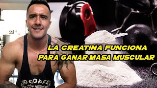 La Verdad Sobre la Creatina ¿Realmente Ayuda a Ganar Masa Muscular [upl. by Eltsyek]