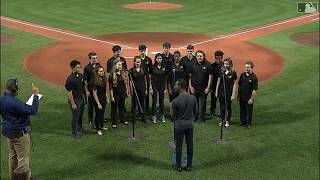 Red Sox Game  National Anthem  BCC [upl. by Joelie31]