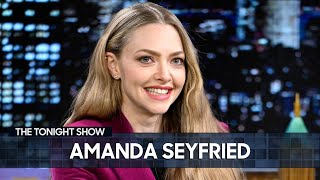 Amanda Seyfried Reveals How She Mastered Elizabeth Holmes Voice  The Tonight Show [upl. by Nuawed]