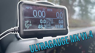 Real Time Engine Information  Ultragauge MX V14 Quick Review [upl. by Hooge433]