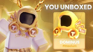 I Won The 1 Dominus TWICE On Bloxclash [upl. by Azmuh640]