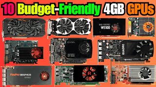 Top 10 Best BudgetFriendly Graphics Cards for Gamers amp Creators  GPUs Benchmarking Test [upl. by Leahcir292]