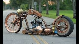 The Best of Rat Rod and Steampunk Motorcycles [upl. by Ailongam797]