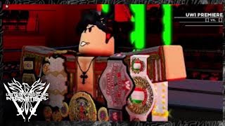 AMAZING ENTRANCE by the man ITALIAN DREAM  UWI RoWrestling [upl. by Hines]