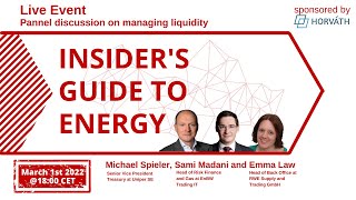 Live panel discussion on Managing Liquidity [upl. by Eissoj637]