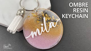 AMAZING OMBRE RESIN KEYCHAIN 😍😍😍 How To Make Resin Keychains  DIY Craft Tutorials [upl. by Llennoj]