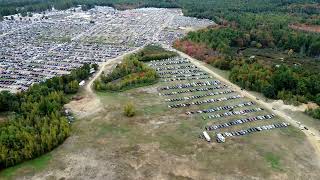 Deerfield Fair 2022  Saturday Afternoon Traffic [upl. by Anival]