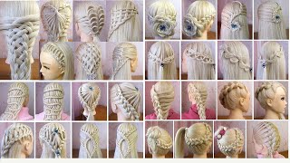 Trendy Unique Hairstyle Compilation for Party amp Everyday ❤️ Coiffures simples et belles [upl. by Becket508]