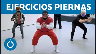 Actividad física para ADULTOS MAYORES 🦵 Fortalecimiento de PIERNAS 🦵 [upl. by Garges98]