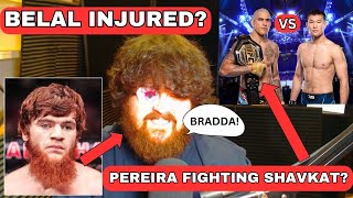 THE MMA GURU DRESSES AS SHARA MAGOMEDOV FOR HALLOWEEN amp REACTS TO BELAL PULLING OUT OF UFC 310 [upl. by Ahseikram]