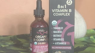 Up close look at this USDA Organic Vitamin BComplex [upl. by Budding]