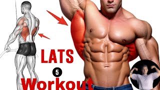 Best back workout lats 😮☠️ most viewed Back ki subsa tagdi exercise [upl. by Catto]