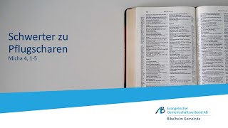 Predigt Gottesdienst Bibelheim Gemeinde 10112024 [upl. by Efrem]