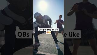 QBs presnap be like‼️🫠 insaneshayne1 footballshorts americanfootball nfl [upl. by Anela]