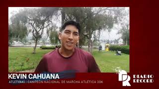 RÉCORDTV KEVIN CAHUANA Y SU ILUSIÓN POR CLASIFICAR A UNOS JUEGOS OLÍMPICOS [upl. by Saixela]