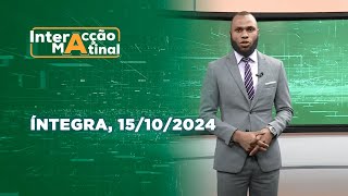 Assista na íntegra o Interação Matinal 15102024 [upl. by Irrab]