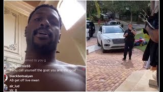 Antonio Brown Kicks Wife Out Mansion After Finding Out She Cheated On Him [upl. by Ainadi]