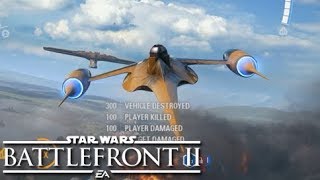 Naboo Starfighter  Best looking starfighter in the universe  Star Wars Battlefront 2 [upl. by Dhiren]