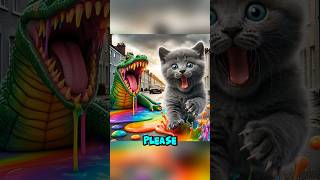 looking for rainbow crocodile cats cat cutecat catlover catvideos [upl. by Divaj276]