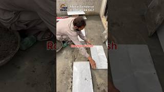 Rooftop Marble Tile Fixing P386 shorts viral ConstructionDhaLahore [upl. by Janela]