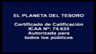 EL PLANETA DEL TESORO 2002  Inicio VHS España [upl. by Archie]