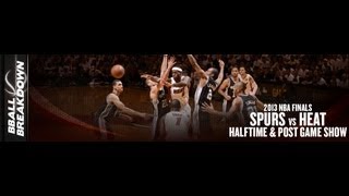 NBA Finals Game 2 Halftime and Postgame Show Spurs at Heat [upl. by Leakim]