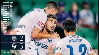 Perth Glory v Melbourne Victory  EXTENDED HIGHLIGHTS  ALM Rd11 [upl. by Akimet]