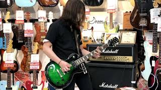 Epiphone SLASH Les Paul Standard Anaconda Burst 21041523269 Tone Check [upl. by Eppillihp323]