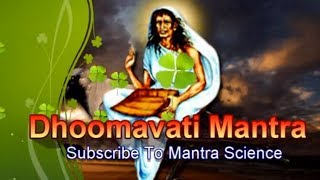 Most Powerful Dhoomavati Mantra  धूमावती महाविद्या मन्त्र [upl. by Aiekan583]