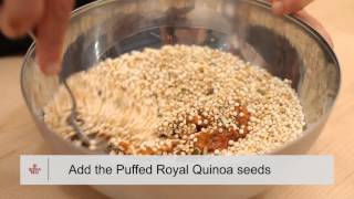 Recipe Royal Quinoa Crackers [upl. by Rumit]