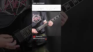 Slayer  Raining Blood  Interlude amp Bridge 2  🎸 Guitar Cover amp Tab [upl. by Adonis]