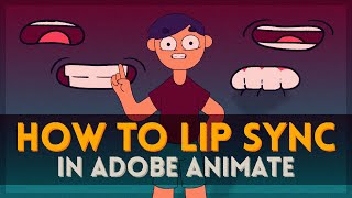 How to Lip Sync  Adobe Animate Tutorial UPDATED Link in Description [upl. by Pritchard]