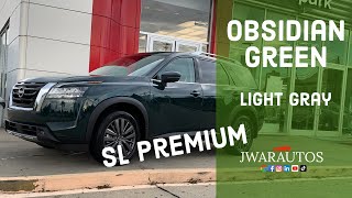 2022 Nissan Pathfinder SL Premium Obsidian Green [upl. by Holly-Anne]