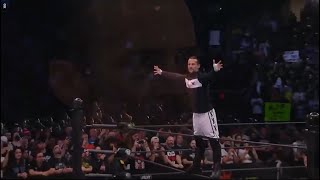 CM Punk “Miseria Cantare” entrance at AEW Revolution 2022 [upl. by Bernardine]