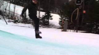 Skier Loses Skis During Ski Jump  Snow Fail [upl. by Creamer]