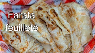 Farata feuilleté étape par étape Mauritian cuisine 🇲🇺 [upl. by Markland]