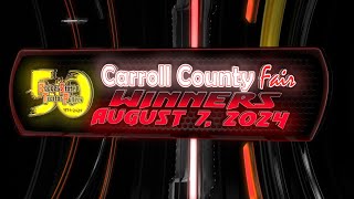 2024 BSTP Carroll County Fair Winners [upl. by Anihsat]