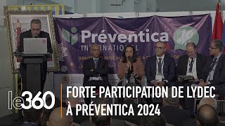 Forte participation de Lydec à la 10ème édition du salon Préventica 2024 [upl. by Caldera]