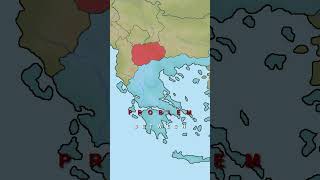 Why does Greece hate North Macedonia history politics europe greece [upl. by Nerret]