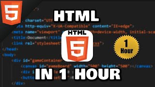 Learn HTML in 1 hour 🌎 [upl. by Forcier]