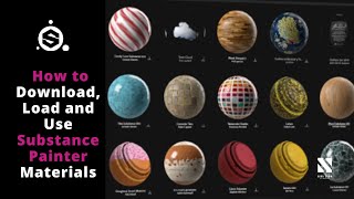 Substance Painter for Beginners Tutorial  Peeling Paint Smart Material [upl. by Bernelle]