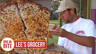 Barstool Pizza Review  Lees Grocery Tampa FL [upl. by Nnoj]