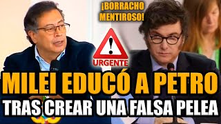 MILEI DESTROZÓ A PETRO TRAS CREAR UNA FALSA PELEA EN EL G20  FRAN FIJAP [upl. by Ogdon]