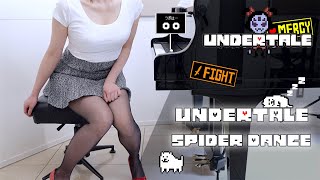 【Undertale】Spider Danceアンダーテールマフェット戦Toby Fox弾いてみた [upl. by Paymar]