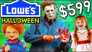 LOWES Halloween 2022 NEW Creepy Animatronics amp Decorations FULL TOUR [upl. by Kassia]