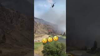 Chinook Helicopter crashed in Salmon river in Idaho  हेलिकॉप्टर क्रैश हो गया shorts viral [upl. by Seeto]